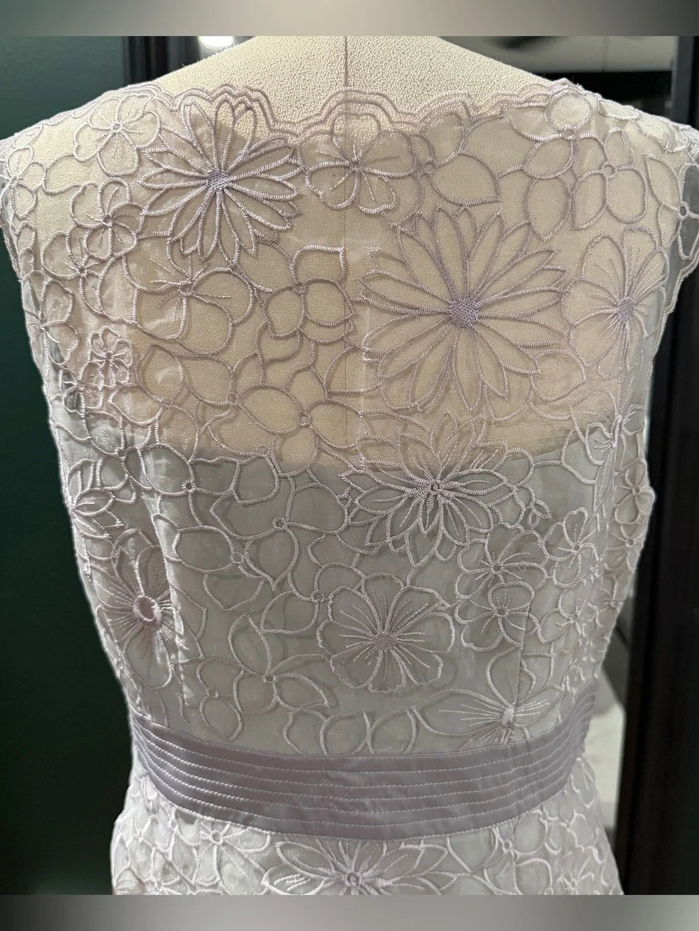 Karen Millen Lavender Lace Dress